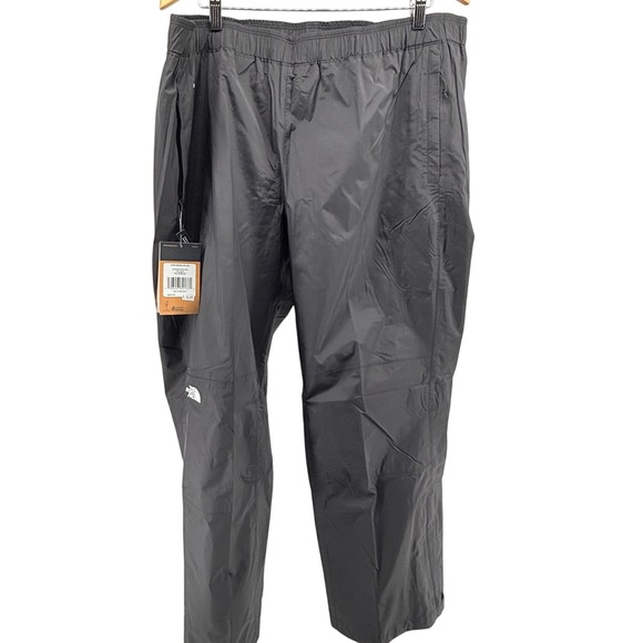 NWT The North Face Antora Rain Pants TNF Black Womens XXXL Regular Waterproof